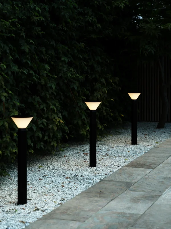 Lampa ogrodowa Nordlux Noorstad Czarny