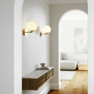 Kinkiet Nordlux Shapes Mosiądz
