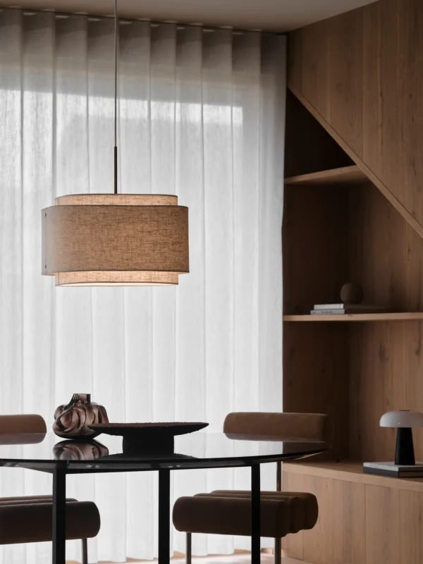 Lampa wisząca Nordlux Takai Beżowa