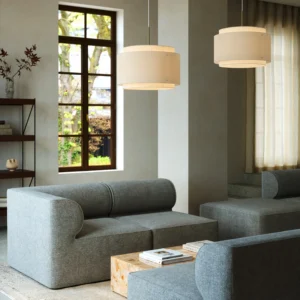 Lampa wisząca Nordlux Takai Beżowa