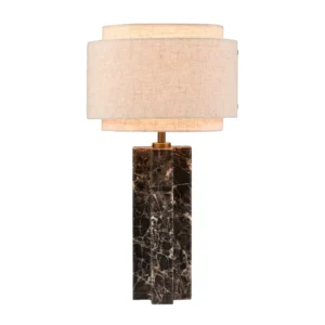 Lampa stołowa Nordlux Takai Marble Beżowa