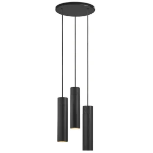 Lampa wisząca Nordlux Tilo 3-Spot Czarny