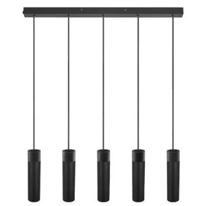 Lampa wisząca Nordlux Tilo 5-Spot Czarny