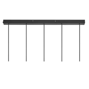 Lampa wisząca Nordlux Tilo 5-Spot Czarny