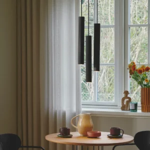 Lampa wisząca Nordlux Vico 3-Rondel Czarny