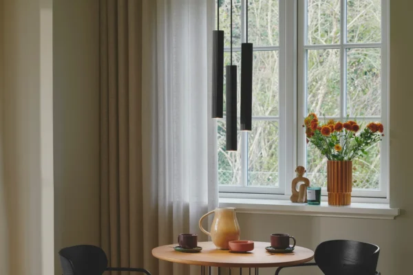 Lampa wisząca Nordlux Vico 3-Rondel Czarny