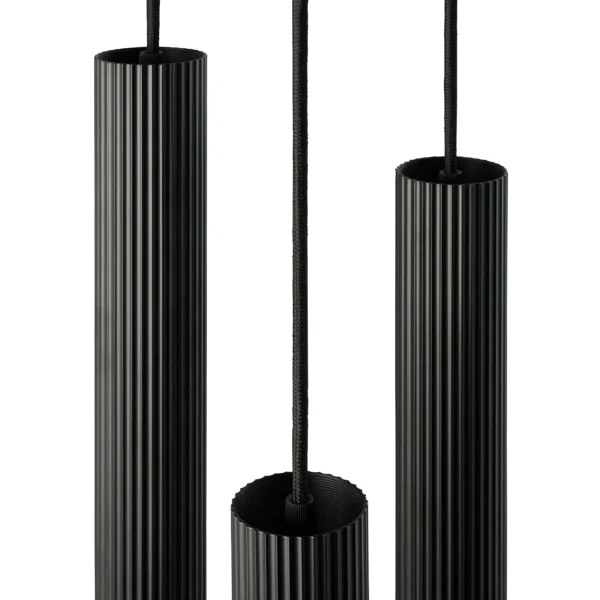 Lampa wisząca Nordlux Vico 3-Rondel Czarny