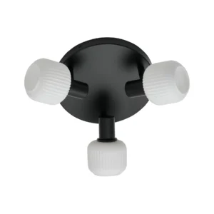 Plafon Nordlux Milford Mini 3-Rondel Czarny