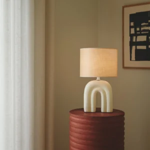 Lampa stołowa Nordlux Haze Beżowy