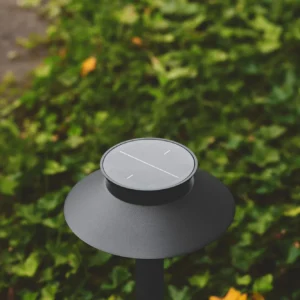 Lampa ogrodowa Nordlux Justina Solar Garden light Czarny