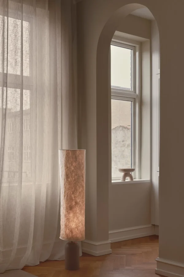 Lampa podłogowa Nordlux Talli Brązowy