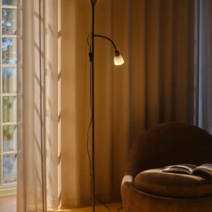 Lampa podłogowa Nordlux Lauria Czarny
