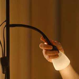 Lampa podłogowa Nordlux Lauria Czarny