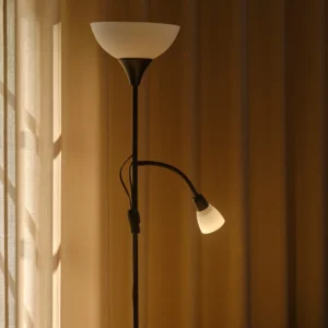 Lampa podłogowa Nordlux Lauria Czarny