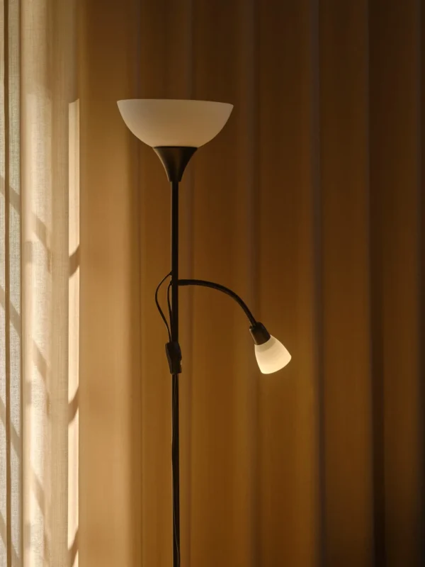 Lampa podłogowa Nordlux Lauria Czarny