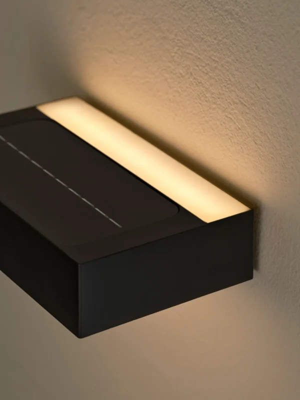 Lampa solarna Nordlux Monay Square Solar Czarny