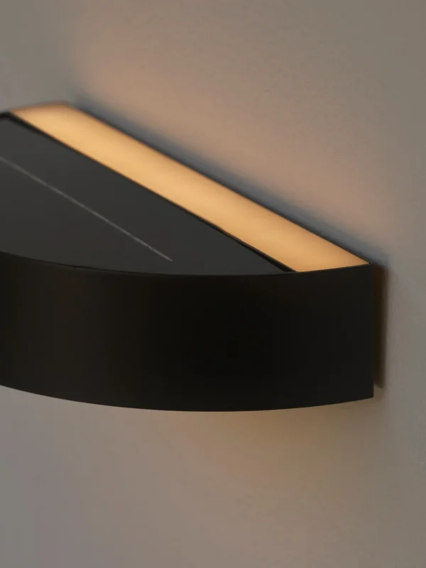 Lampa solarna Nordlux Monay Round Solar Czarny