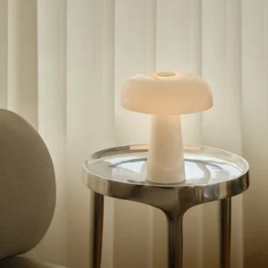 Lampa stołowa Nordlux Glossy Mini Biały Marmur