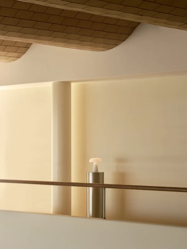 Lampa stołowa Nordlux Glossy Mini Biały Marmur
