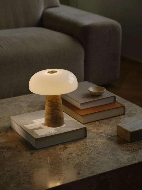 Lampa stołowa Nordlux Glossy Mini Beżowy