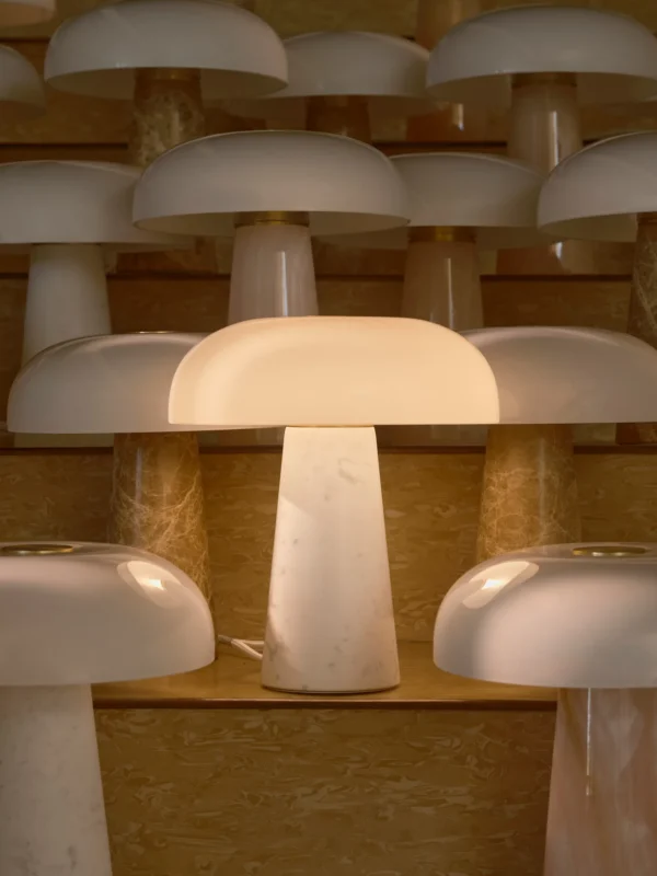 Lampa stołowa Nordlux Glossy Mini Beżowy