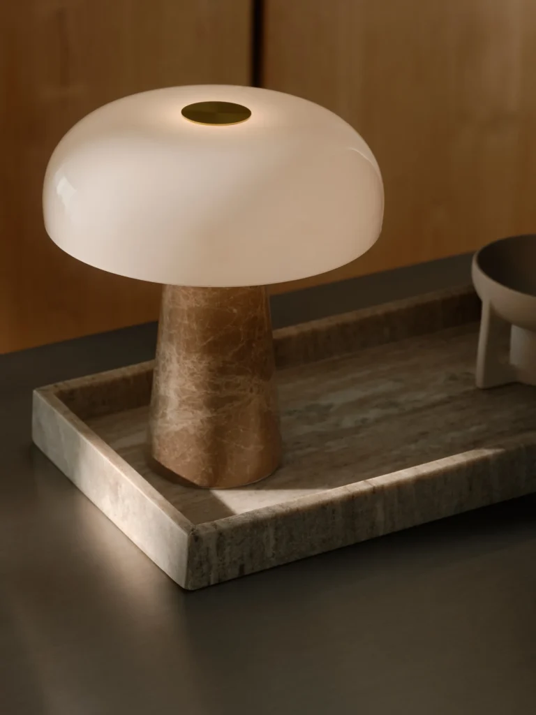 Lampa stołowa Nordlux Glossy Mini Beżowy