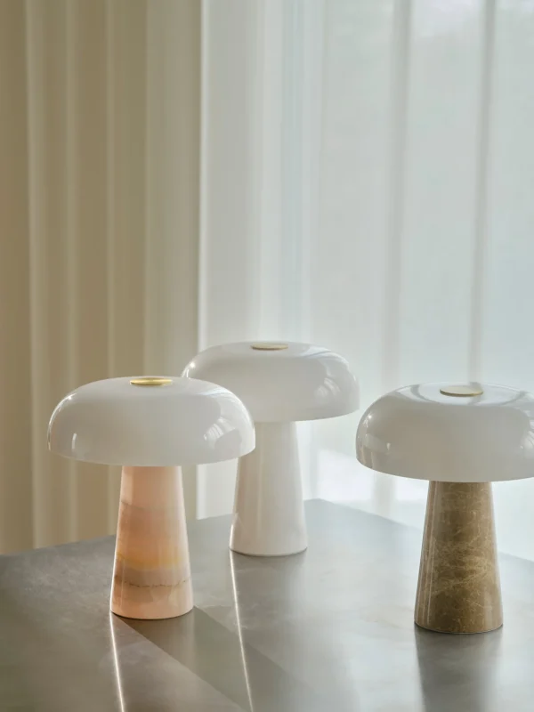 Lampa stołowa Nordlux Glossy Mini Beżowy