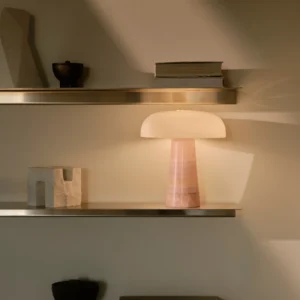 Lampa stołowa Nordlux Glossy Mini Różowa