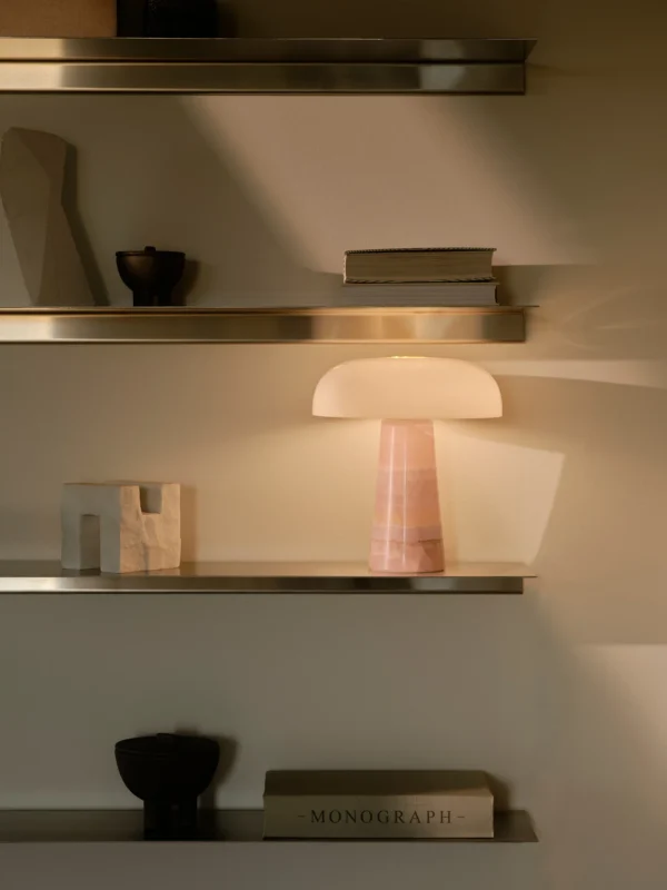 Lampa stołowa Nordlux Glossy Mini Różowa
