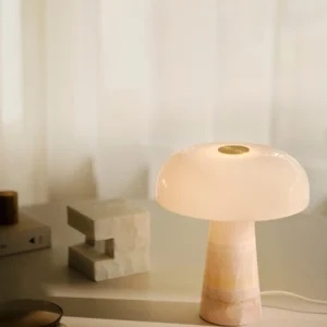 Lampa stołowa Nordlux Glossy Mini Różowa