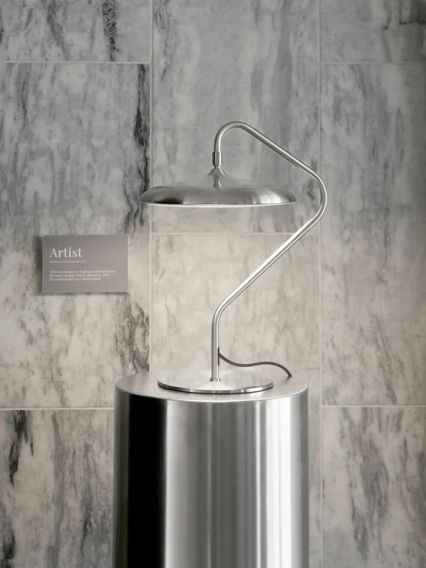 Lampa stołowa Nordlux Artist Stal Szczotkowana