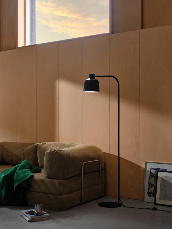 Lampa podłogowa Nordlux Louella Czarny