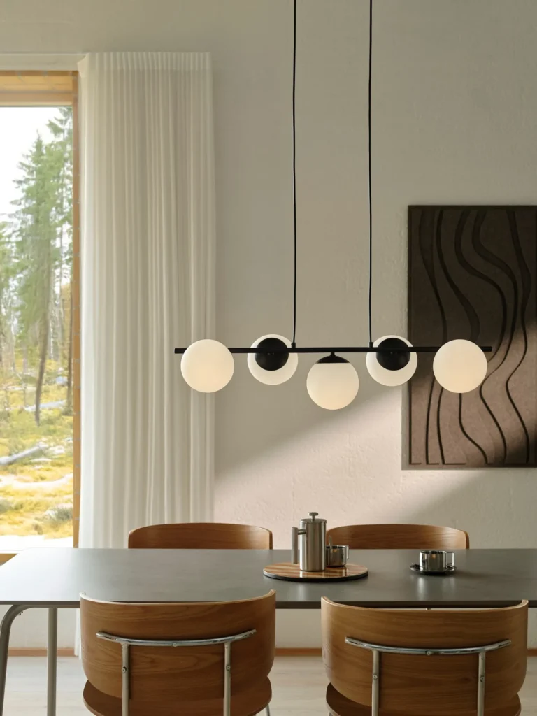 Lampa wisząca Nordlux Lilly 5-spot Czarny