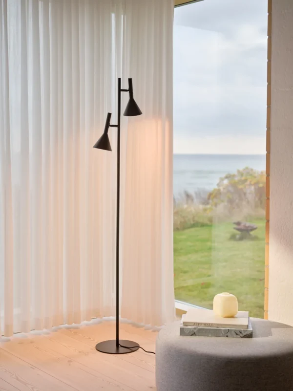 Lampa podłogowa Nordlux Kelvis Czarny