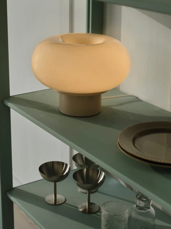 Lampa stołowa Nordlux Malti Beżowy