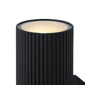 Kinkiet Nordlux Kyklop Ripple Maxi Czarny