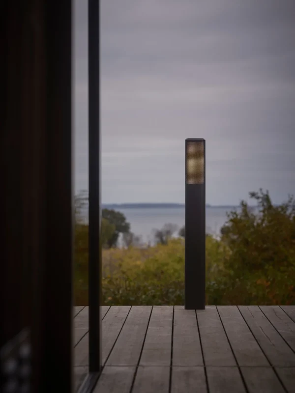 Lampa ogrodowa Nordlux Sidara Czarny