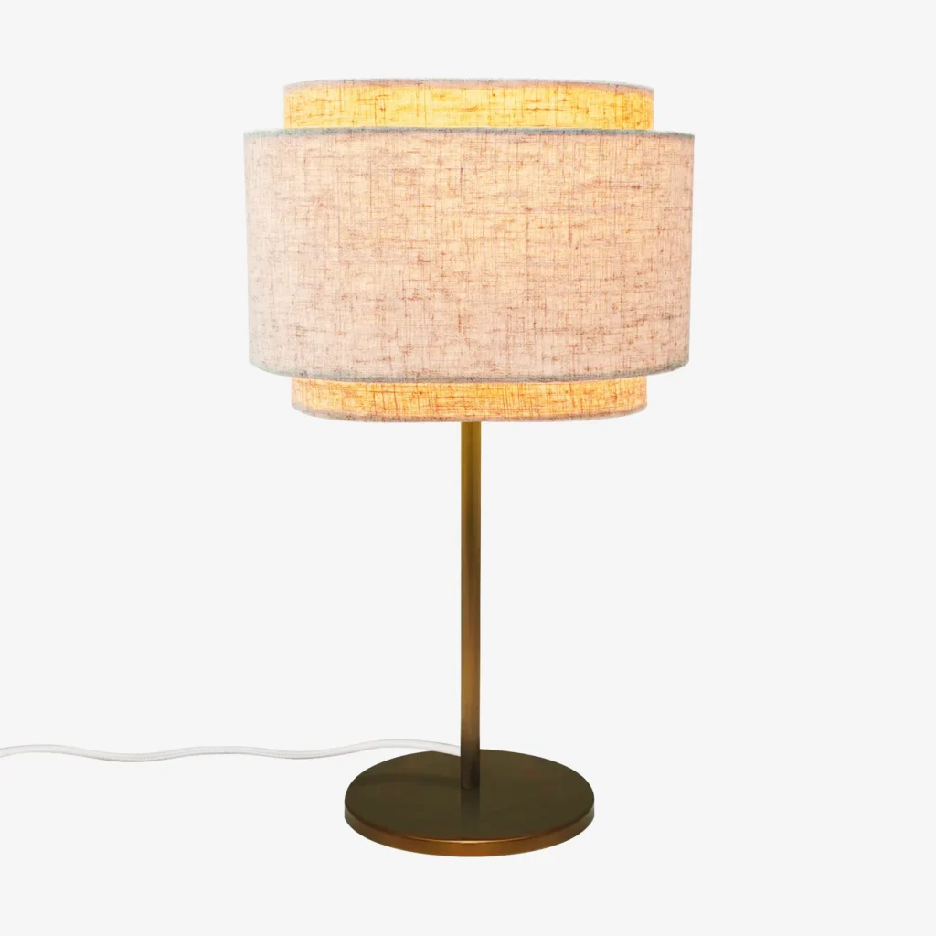 Lampa stołowa Nordlux Takai Beżowy