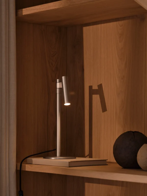 Lampa stołowa Nordlux Makoto Chrom