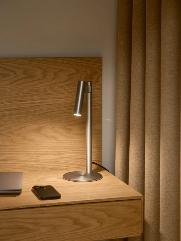 Lampa stołowa Nordlux Makoto Chrom
