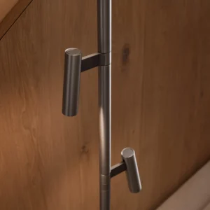 Lampa podłogowa Nordlux Makoto Satynowy Chrom