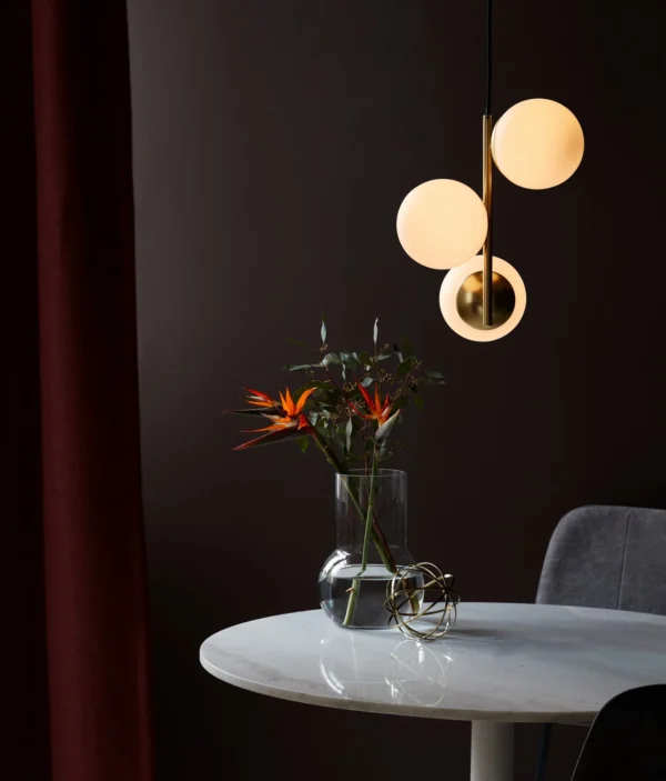 Lampa wisząca Nordlux Lilly Opal Biały