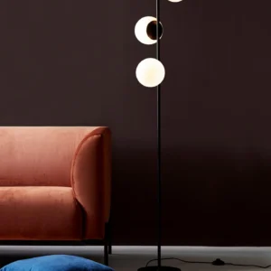 Lampa podłogowa Nordlux Lilly Czarny