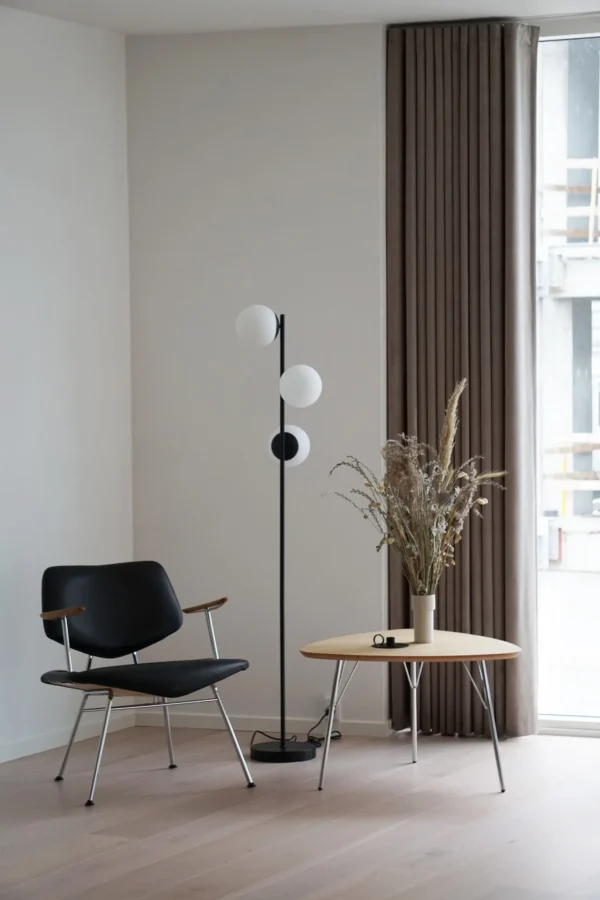Lampa podłogowa Nordlux Lilly Czarny