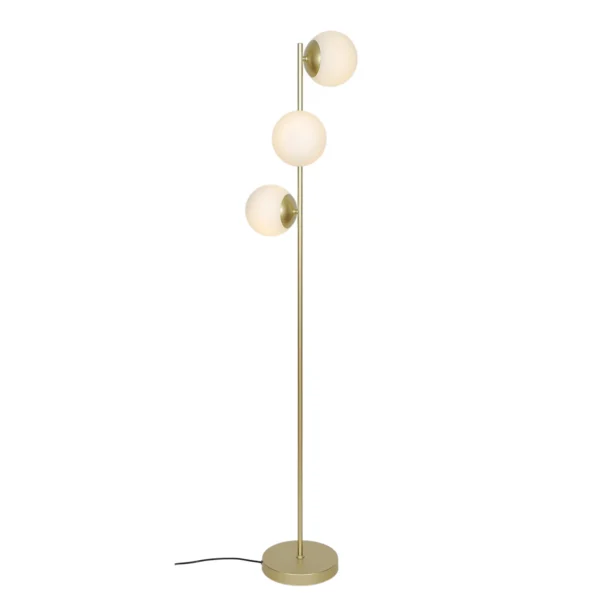 Lampa podłogowa Nordlux Lilly Mosiądz