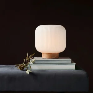 Lampa stołowa Nordlux Milford Opal Biały