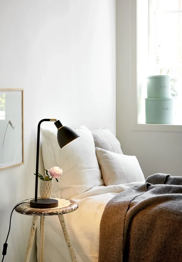 Lampa stołowa Nordlux Ray Czarny