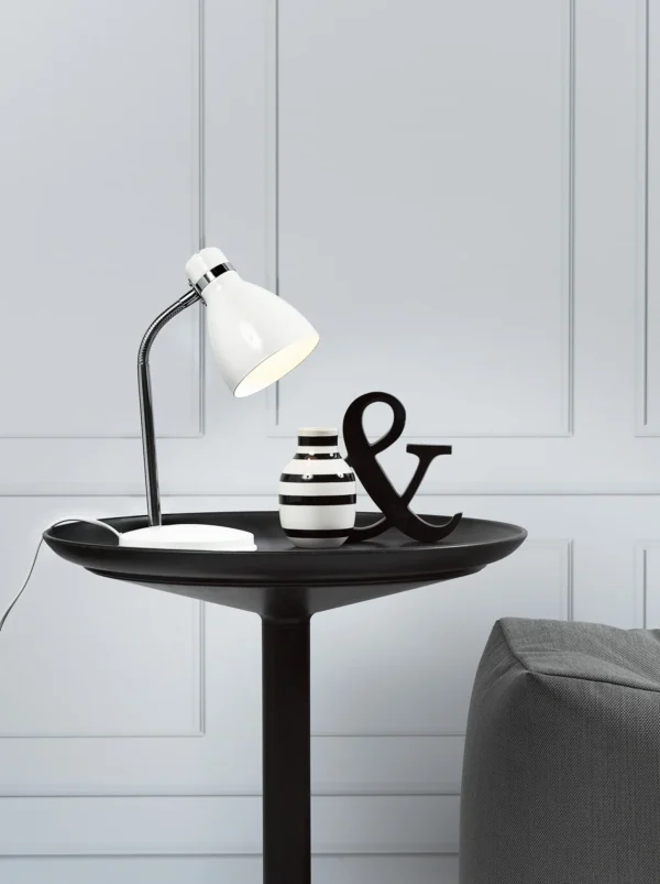 Lampa stołowa Nordlux Cyclone Biały